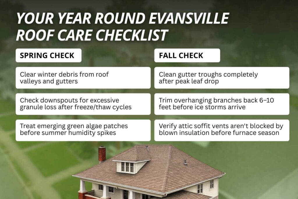 Your year round roof care checklist